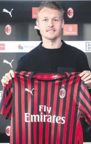 Simon Kjaer Milan’da