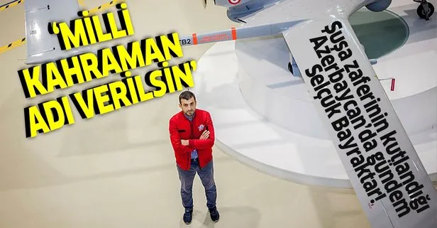 Şuşa zaferinin kutlandığı Azerbaycan’da gündem Selçuk Bayraktar! ’Milli Kahraman adı verilsin’