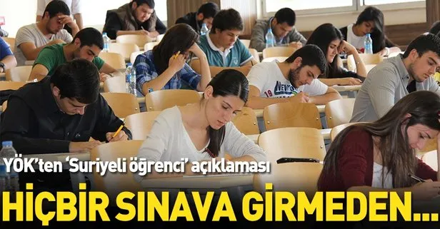 YÖK'ten "Suriyeli mülteci öğrencilere ilişkin" iddialara yalanlama