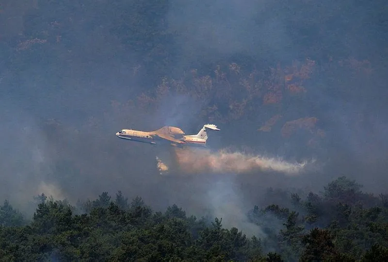Antalya Kemer’de müdahale devam ediyor!