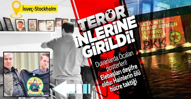 Kandil-İsveç terör hattı! Stockholm’de faaliyet gösteren PKK/PYD terör örgütünün inine girildi