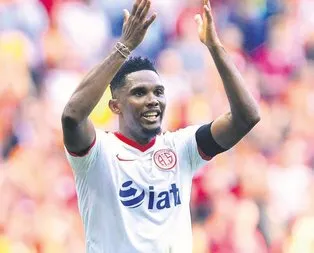 Eto’o artık Kartal gibi