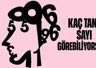 7 saniyede insan suretindeki 7 farklı rakamı bulanları IQsu çok yüksek çıkıyor