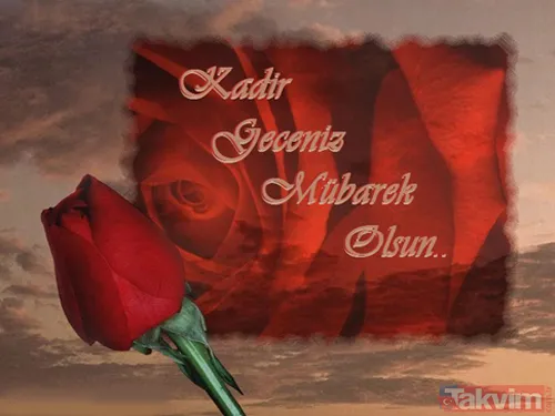 2019 Kadir Gecesi yeni mesajları - Kadir gecesi kutlama sözleri kısa - Kadir gecesi sözleri sayfamızda - 44