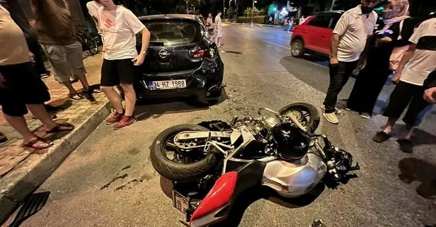 Büyükçekmece’de motosiklet kazası: 1 ölü