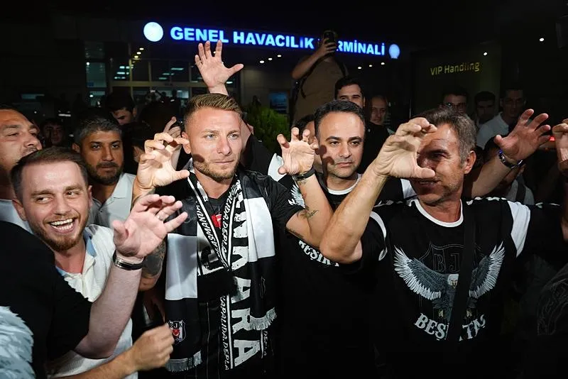 Beşiktaş'ın yeni transferi Ciro Immobile İstanbul'da-6