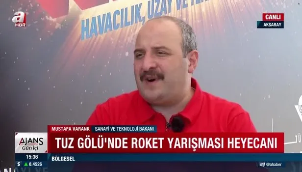 Tuz Gölü’nde TEKNOFEST roket yarışması heyecanı