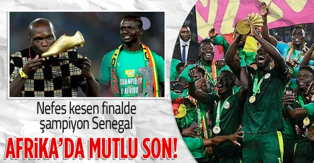 Afrika Uluslar Kupası'nda şampiyon Senegal!