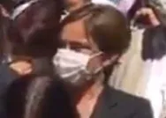 CHPli Canan Kaftancıoğlu DHKP-Cli terörist Ebru Timtiki anma törenine en önde koştu