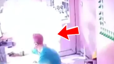 Samsun'da fabrikada patlama anı kamerada!