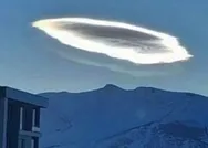 Görenler UFO sandı! Niğdede mercek bulutu...