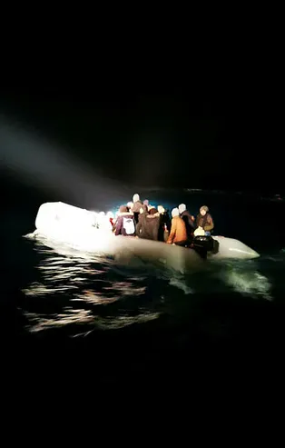 Edirne'de 219 düzensiz göçmen yakalandı