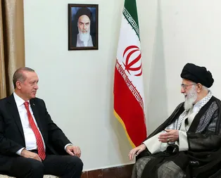 Cumhurbaşkanı Erdoğan, Hamaney ile görüştü