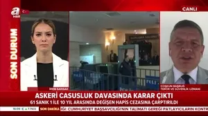 Son dakika: Askeri casusluk davasında karar çıktı Terör ve güvenlik uzmanı Çoşkun Başbuğ kararı A Haber’de değerlendirdi