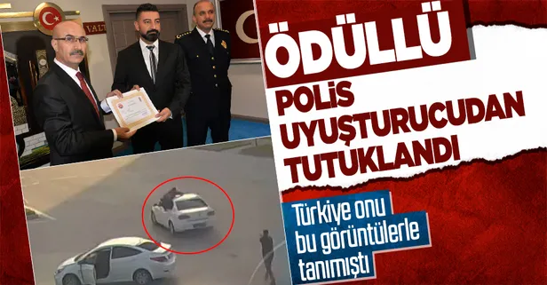 Uyuşturucu ile mücadelede ödüllü narkotik polisi 24 kilo eroinle yakalandı