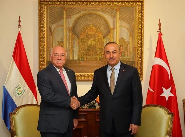 Dışişleri Bakanı Çavuşoğlu Paraguay'da-1