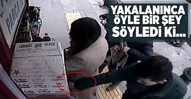 Yakalanan yankesicinin ifadesi şaşırttı