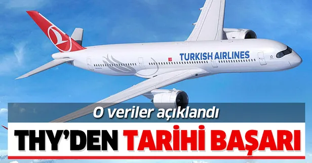 THY'den büyük başarı! O veriler açıklandı! Avrupa'da 1'inci dünyada 4'üncü