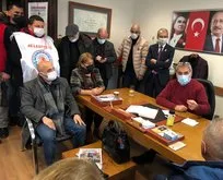 Grevdeki işçiler CHP Bakırköy İlçe Başkanlığını bastı