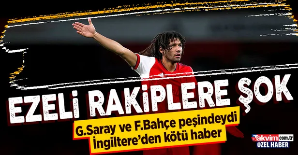 Galatasaray ve Fenerbahçe'ye transferde kötü haber! Bedavaya gelecekti Mohamed Elneny Arsenal'le sözleşme uzatıyor