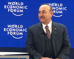 Dışişleri Bakanı Mevlüt Çavuşoğlundan Davosta Rusyaya İdlib çağrısı