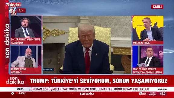 Trump: "Erdoğan'ı seviyorum o da beni sever"