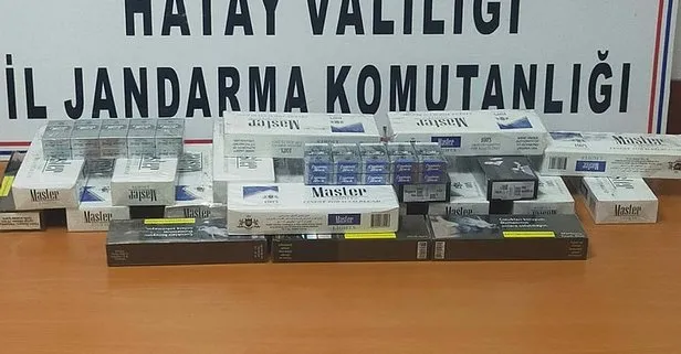 Hatay'da 226 paket kaçak sigara ele geçirildi