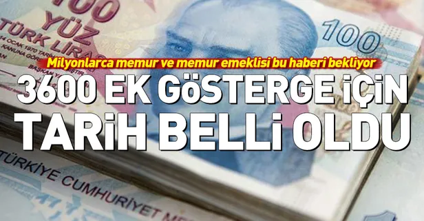 3600 ek gösterge düzenlemesi ne zaman yapılacak? 3600 ek gösterge için tarih verildi-1