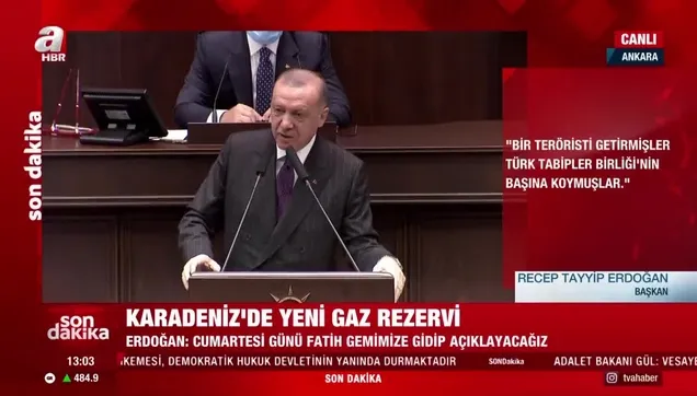 Son dakika: Başkan Erdoğan: Fatih sondaj gemimize giderek yeni rezerv miktarını açıklayacağız