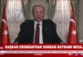 Başkan Erdoğan'dan kurban bayramı mesajı