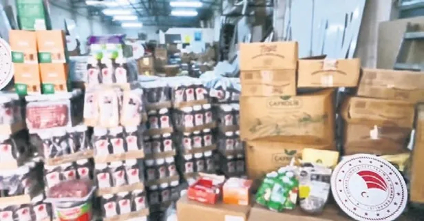 Tarihi geçmiş 30 ton ürün yakalandı