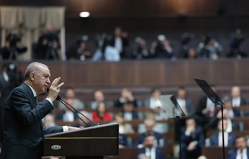Başkan ve AK Parti Genel Başkanı Recep Tayyip Erdoğan, partisinin TBMM Grup Toplantısı'na katıldı. (AA)