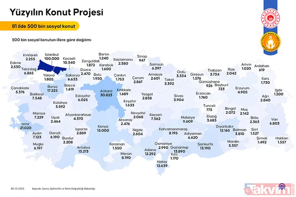 TOKİ’den 2 ilde 12.565 konut kurası: Kahramanmaraş ve Afyonkarahisar’da hak sahipleri belli oluyor - 10