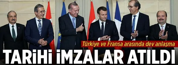 Türkiye ve Fransa arasında tarihi anlaşma