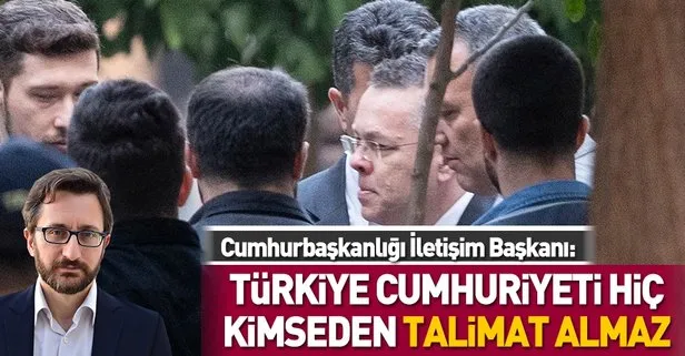 Son dakika: Cumhurbaşkanlığı’ndan Brunson açıklaması