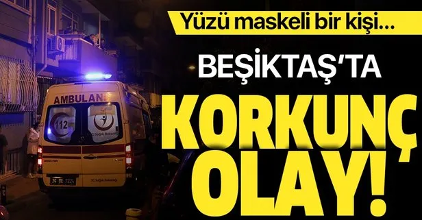 Beşiktaş’ta sokakta yürüyen kişiye silahlı saldırı
