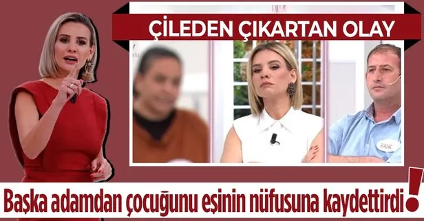 Esra Erol’da pes dedirten olay! 2 çocuğunu arkasında bırakıp kaçan Kamuran kocasıyla yüzleşti yayını terk etmek istedi