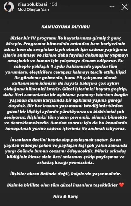 Survivor Barış Murat Yağcı ve Nisa Bölükbaşı'nın mahrem videosu 'Yok artık' dedirtti! Sarmaş dolaş görüntülerden sonra...-4