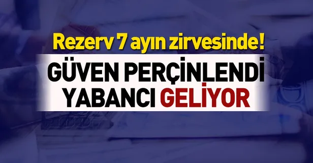 Güven perçinlendi yabancı geliyor