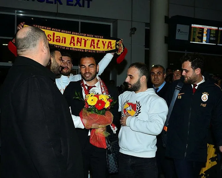 Antalya’da coşkulu karşılama