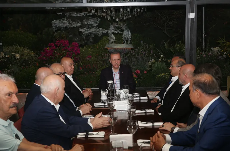 Başkan Erdoğan'dan taziye ziyareti - 4