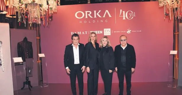 Ahu ve Süleyman Orakçıoğlu'ndan Orka Holding'in 40. yılına özel kutlama!