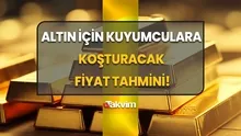 Ons altın fiyatları için kuyumculara akın ettirecek açıklama! Altın fiyatlarında patlamayı bilmişti! O tarihte gram, çeyrek, yarım ve tam altın fiyatları...