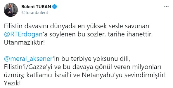 son-dakika-meral-aksenerden-skandal-sozler-baskan-erdogani-netanyahuya-benzetti-tepkiler-pes-pese-geliyor-1621338507585.jpg SON DAKİKA: Meral Akşener'den skandal sözler! Başkan Erdoğan'ı Netanyahu'ya benzetti! Tepkiler gecikmedi: Çapsızlıktan bir an önce vazgeçmeli-23