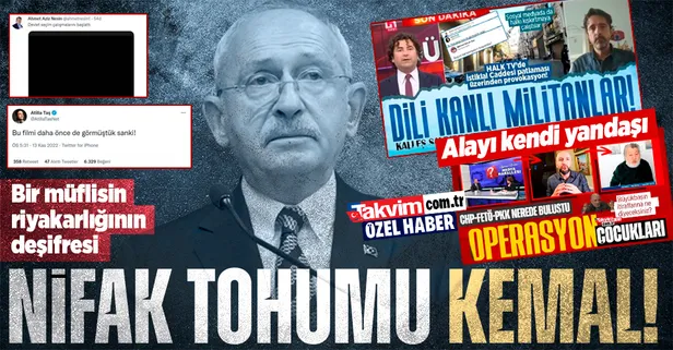 Siyasi müflis Kılıçdaroğlu'nun 'İstiklal' provokasyonu elinde patladı! Topluma nifak tohumu ekenlerin hepsi kendi yandaşı