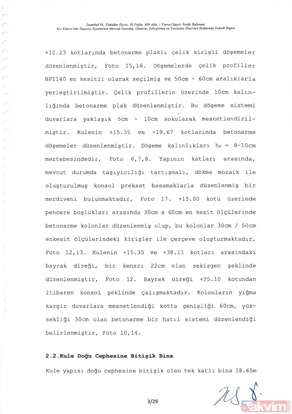 SON DAKİKA: Kız Kulesi yıkıldı mı? Kültür Varlıkları ve Müzeler Genel Müdürlüğü'nden flaş açıklama - 9