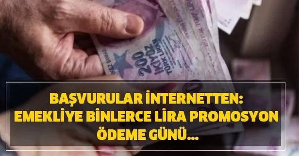 Başvurular internetten: Emekliye binlerce lira promosyon ödeme günü... Akbank ve Denizbank promosyon ücretleri ne kadar?