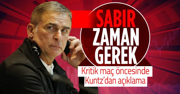 Milli Takım Teknik Direktörü Stefan Kuntz, Letonya maçı öncesi konuştu! Sabır ve zamana ihtiyacımız var