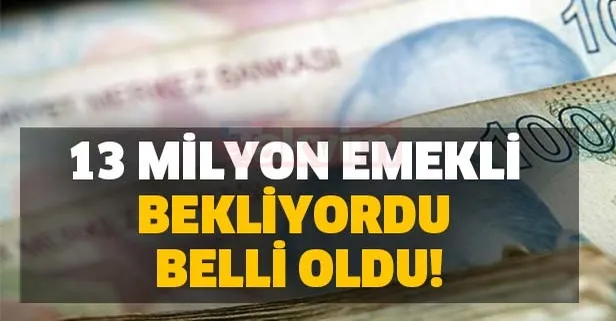 Ek para ve eşit zam talebi... Milyonlarca emekli bekliyordu ve belli oldu! (emekli maaşı zam haberleri)