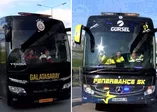 Fenerbahçe ve Galatasaray stada ulaştı